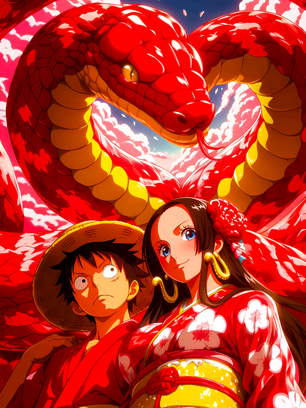 hancock marah besar gara gara ayangnya dipukul😅 #onepiece #hancock #luffy #bullet #fyp 