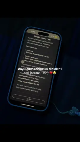 @Roblox TOLONG AKU CUMAN KARAOKE KENAPA DIBLOKIR IH💔💔💔💔💔