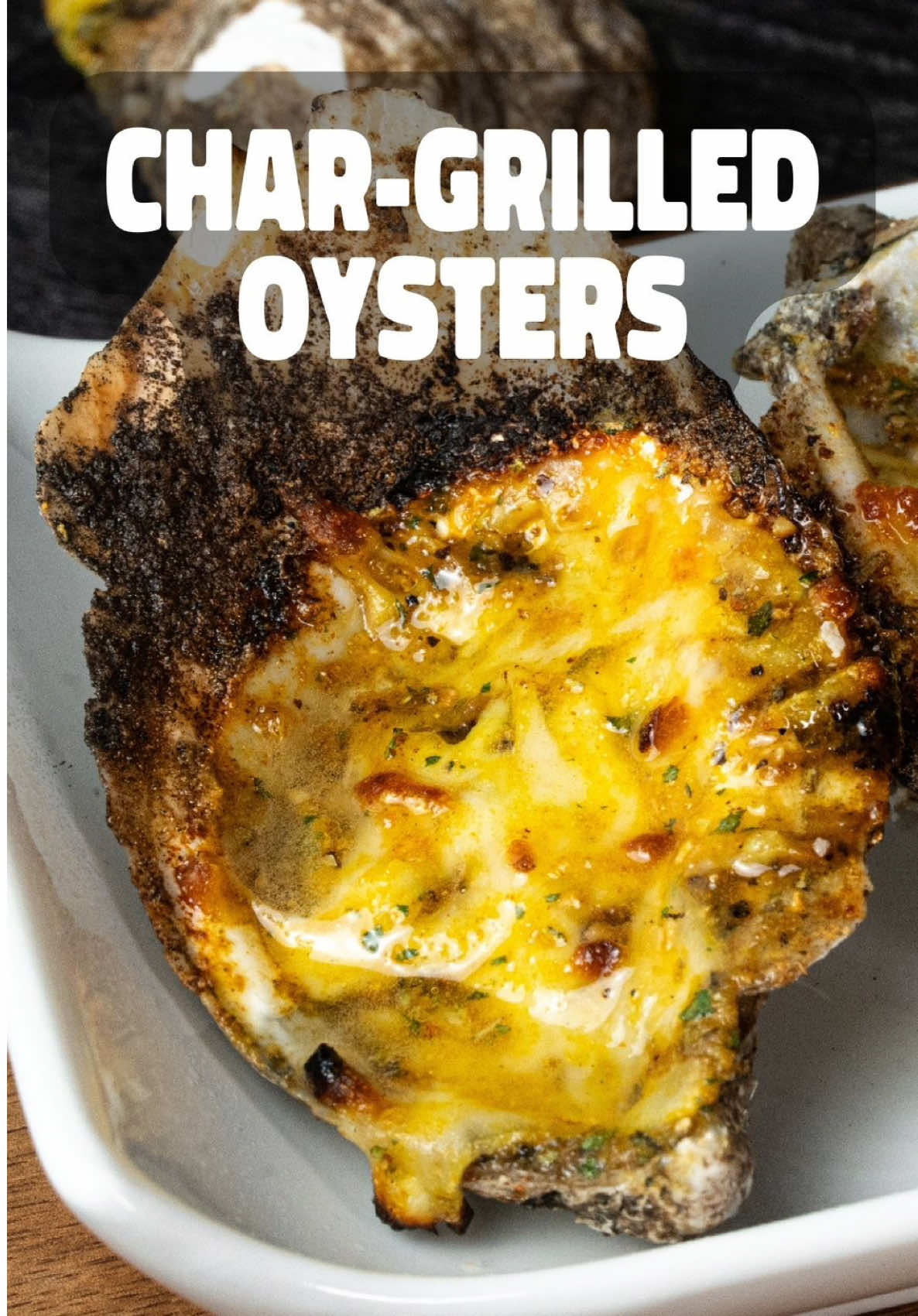 These Char-Grilled Oysters are a bit of work, but are definitely worth it! 🤤 🔥  #seafood #danosseasoning #Foodie #cooking #yummy 