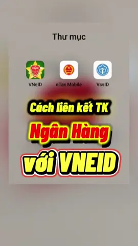 cách liên hết tài khoản ngân hàng với ứng dụng Vneid để hưởng an sinh xã hội  #vneid #tiktok #congnghesaigon #quốckhánh  #thanhcongnghe 