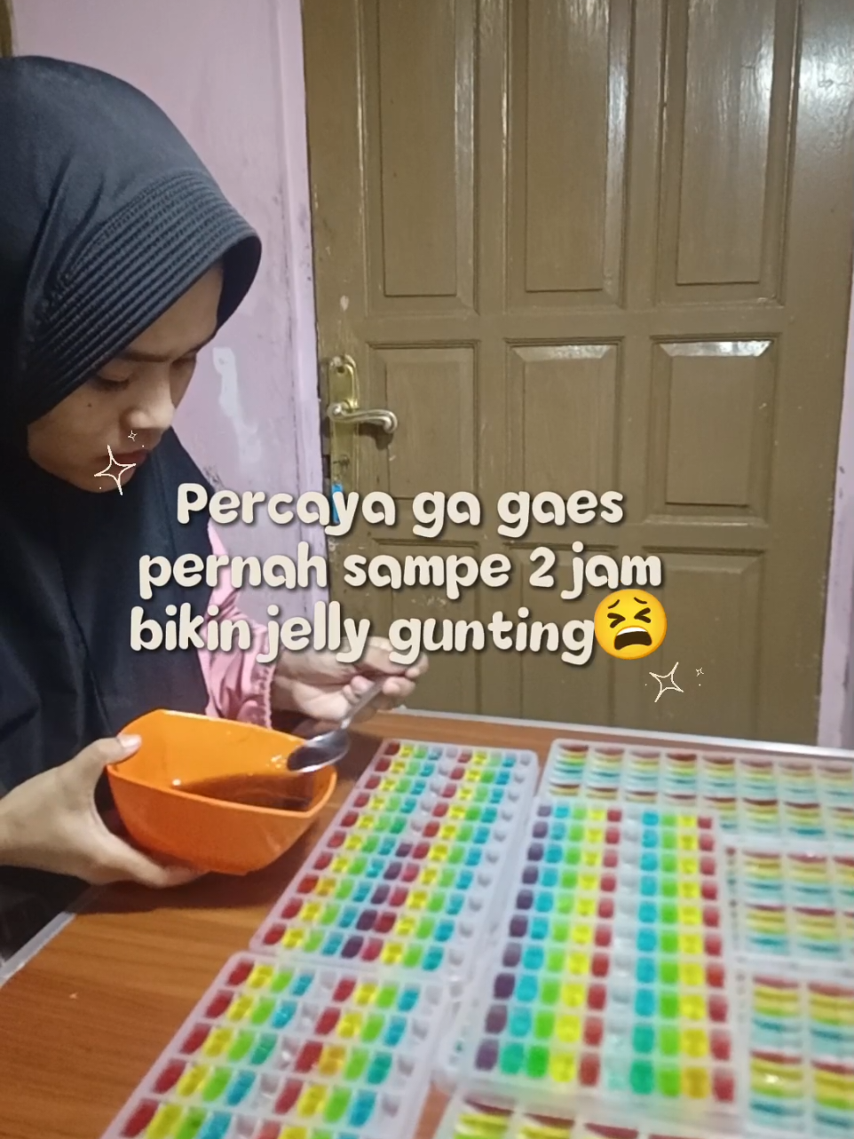 pernah sampe 2 jam bikin jelly gunting bener bener encok🥴 #idejualanmodalkecil #jualankecilkecila #jusgo #minumanviral #dilidilishop 