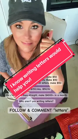 Writing letters is easy, no tech skills needed, it’s beginner, friendly, you’re going to join an amazing community of people, and you’re also going to receive other ways that you can make income from home. FOLLOW & COMMENT “letters” Disclaimer: sendit.academy #beginnerfriendlysidehustle #letterwritingsidehustle #letterwriting #extramoney #sidehustlesforbeginners 