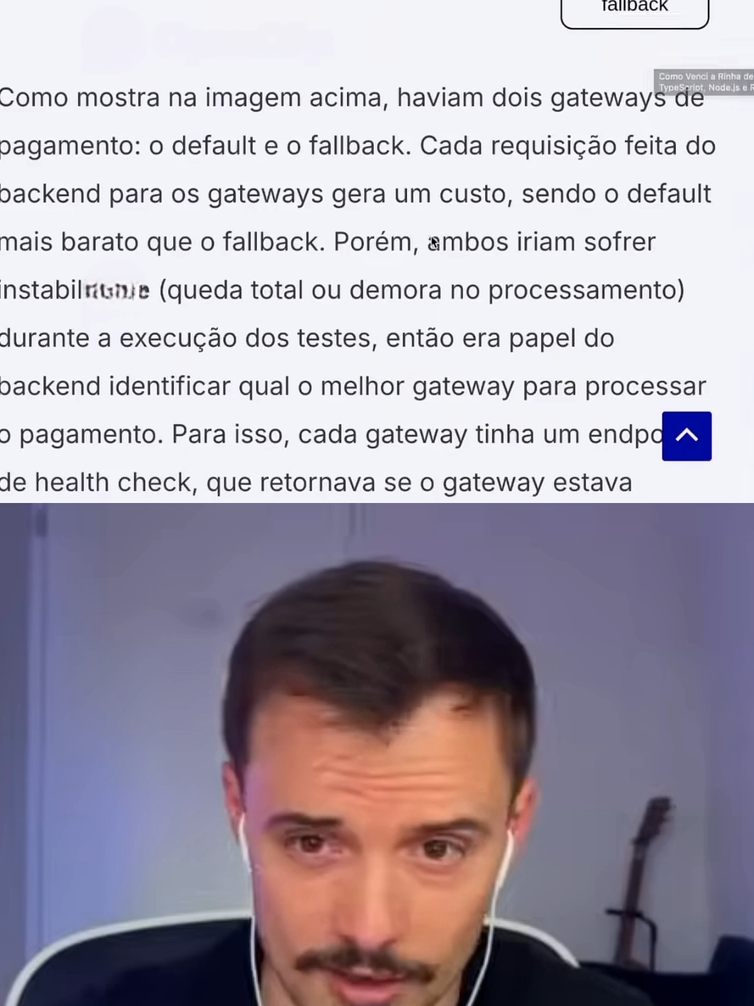 Otimizando custos com Gateways de Pagamento: Arquitetura com Health Check, Filas e Fallback ⚙️ #arquiteturadesoftware #backend #sistemasdistribuidos #desenvolvedor #loadbalancing #gatewaydepagamento #healthcheck #redis #filas #programacao #tecnologia #rinhadebackend