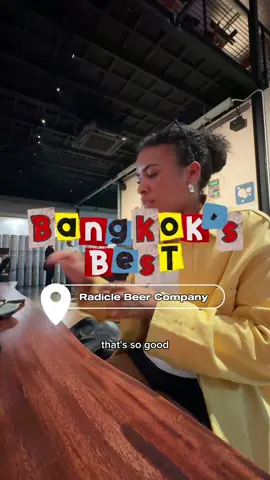 I try everything, so you don’t have to: Bangkok’s Best Edition 🍻🍖🍸 (a personal guide for Bangkok’s laziest.) — 📍 Radicle Beer Company  Warehouse N1, 27 On Nut 21 Alley, Khwaeng Suan Luang, Khet Suan Luang, Bangkok 10250 — #bangkok #bangkokthailand #restaraunt #bangkokfood #bkk   