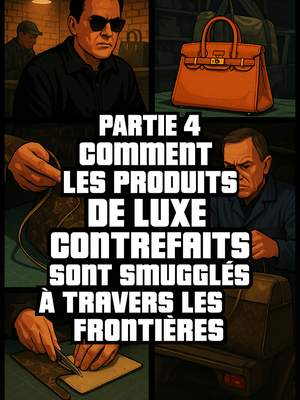 Partie 4 | Comment les produits de luxe contrefaits sont smuggles à travers les frontières . . . . . . . #ProduitsDeLuxe #ModeDeLuxe #Contrefaçon #FauxSacs #Douanes #SaisieContrefaçon #Fraude #LuxeAuthentique #Arnaque #ProtectionConsommateur #SacsDeLuxe #ModeHauteCouture #VraieOuFausse #MarchéNoir #SécuritéConsommateur #LuxuryGoods #LuxuryFashion #Counterfeit #FakeBags #Customs #SeizedGoods #LuxuryVsFake #ScamAwareness #BrandProtection #FashionLovers #ConsumerAwareness #LuxuryLife #FashionWorld #AuthenticLuxury #CrimeStory