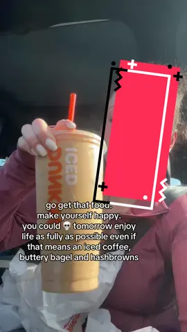 life’s better with yummy food no? #dunkin #yummy #fypシ #behappy 