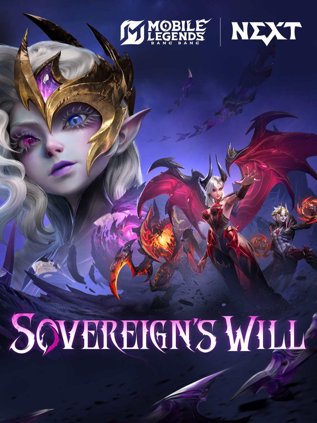 Spawn of Decay stirs, Night Palace trembles—what is happening in the depths of the Abyss? Alice and Dyrroth encounter Thamuz unexpectedly in the Night Palace, seeking to uncover the secrets of that dangerous Sovereign of the Abyss—Obsidia. #MobileLegendsBangBang #MLBBNEWHERO #MLBBOBSIDIA #AbyssStriveForTomorrow #MLBBALICE #MLBBNEXT2025