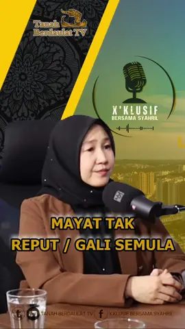 - Dr. Nadiawati Datuk Abdul Razak, Pakar Forensik & Pensyarah Perubatan UPNM. Ikuti perkongsian menarik bersama beliau dalam podcast Xklusif Bersama Syahril di saluran YouTube Tanah Berdaulat TV. Hanya yang terbaik untuk anda !  #tanahberdaulattv  #xklusifbersamasyahril  #forensik #bedahmayat #mistik