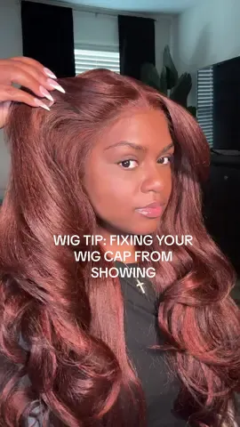 I do not do the bald cap method most times so, this is what I do when it shows through!  #wigtok #wigtips #wig #wighacks #wigcap 