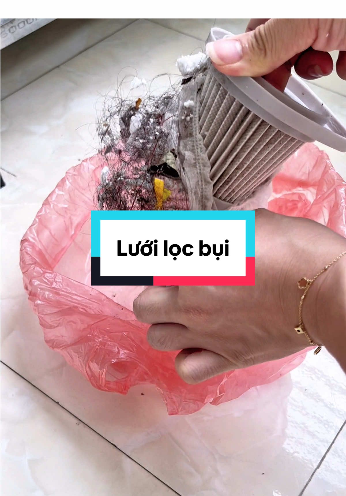 Lưới lọc bụi #phuongkhionha #luoilocbui #mayhutbui #review #tiktokshop 