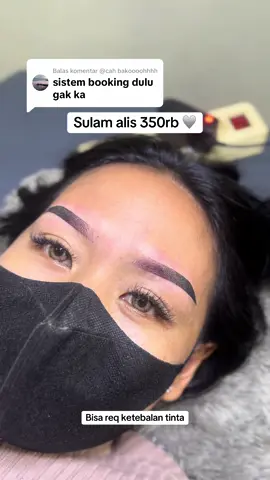 Membalas @@cah bakoooohhhh wajib Booking dulu ya kak bikin janji 🫶  Lokasi Cengkareng Jakarta Barat📍 Rlashstudio #sulamalis #sulamalisjakartabarat #fyppppppppppppppppppppppp #viraltiktok #viralll 