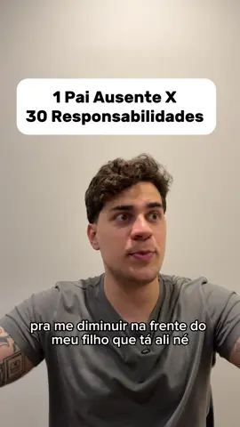 1 pai ausente x 30 responsabilidades 