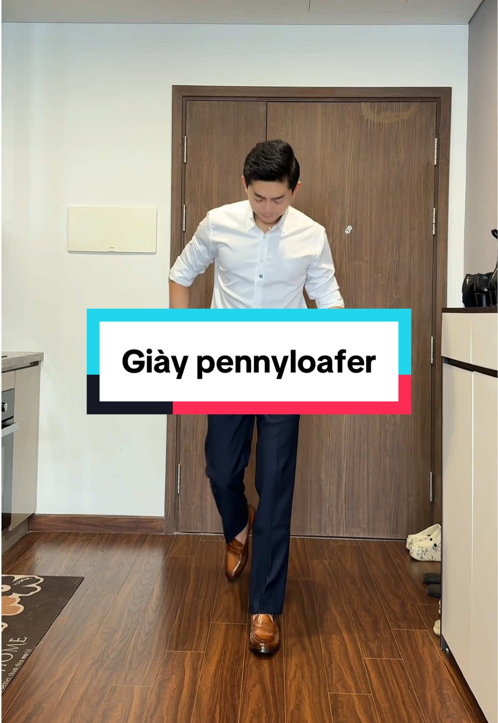 Đôi pennyloafer NTK đẹp luôn #giaydanam #giaypennyloafer #thoitrangnam #tuandt #xuhuong 