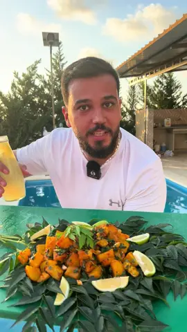 طريقة البطاطا الحرة اللبنانية 🥔😋  #hussein_diwan #fypシ゚viral #بطاطا_حرة #ليموناضة #لبنان 