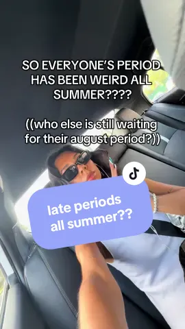 i blame stress 😵‍💫 #periods #lateperiod #missedperiod #irregularperiod #periodtracker 