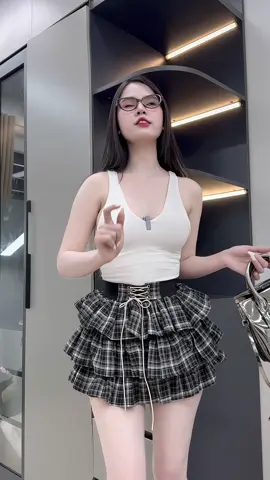 Váy tầng đang hot trend nha