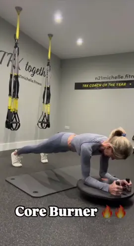 🔥 Core on Fire with The Core Master! 🔥 Looking for a next-level core burner? This plank variation with The Core Master will challenge your core stability, strength, and endurance like never before! ➡️ Start in a strong forearm plank, keeping your glutes engaged and core braced. ➡️ Hold steady, resisting the urge to drop or shift. ➡️ Every now and then, add a controlled body saw—a small yet powerful movement that lights up your deep core muscles, shoulders, and even your hip flexors. This move isn’t just about strength—it’s about control. The longer you hold and the more precise your body saws, the more your core, shoulders, and entire stabilizing system work together. Who’s up for the challenge? Try it out, tag me, and let me know how long you last! ⏳🔥 #CoreBurner #PlankChallenge #TheCoreMaster #TRXCore #CoreStrength      