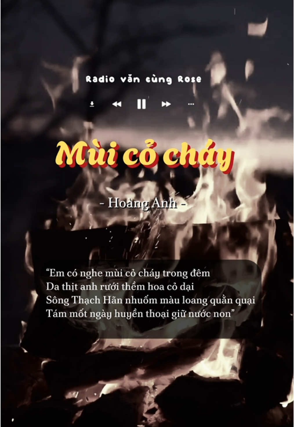 Lịch sử là dấu ấn, là sự tiếp nối và tri nhận… “Quảng Trị - mùa hè năm 1972 - mùa hè đỏ lửa”. 81 ngày đêm chiến đấu và bảo vệ Thành cổ Quảng Trị đã trở thành 81 ngày đêm huyền thoại. Dòng sông Thạch Hãn đã là chứng nhân của bao cuộc chuyển quân vào tiếp viện cho Thành Cổ. Dòng sông xanh và bờ bãi xanh nhuộm một màu máu đỏ của những người anh hùng không tiếc xả thân cho Tổ quốc.  2/9 đang cận kề, hãy hiểu lịch sử và tỏ lòng biết ơn với lớp lớp anh cha đã vùi mình dưới lòng đất mẹ để bảo vệ lấy nụ cười trẻ thơ ngày nay. #songthachhan #van #lichsuvietnam #podcast #muicochay 