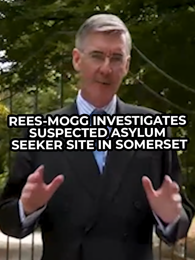 Jacob Rees-Mogg visited a hotel in North Somerset, which is suspected of housing asylum seekers. #JacobReesMogg #SomerSet #News #Government #GBNews