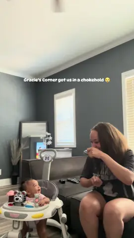 I dont know who’s having more fun 😭😭 #fyp #sahm #playtime #graciescorner #baby 