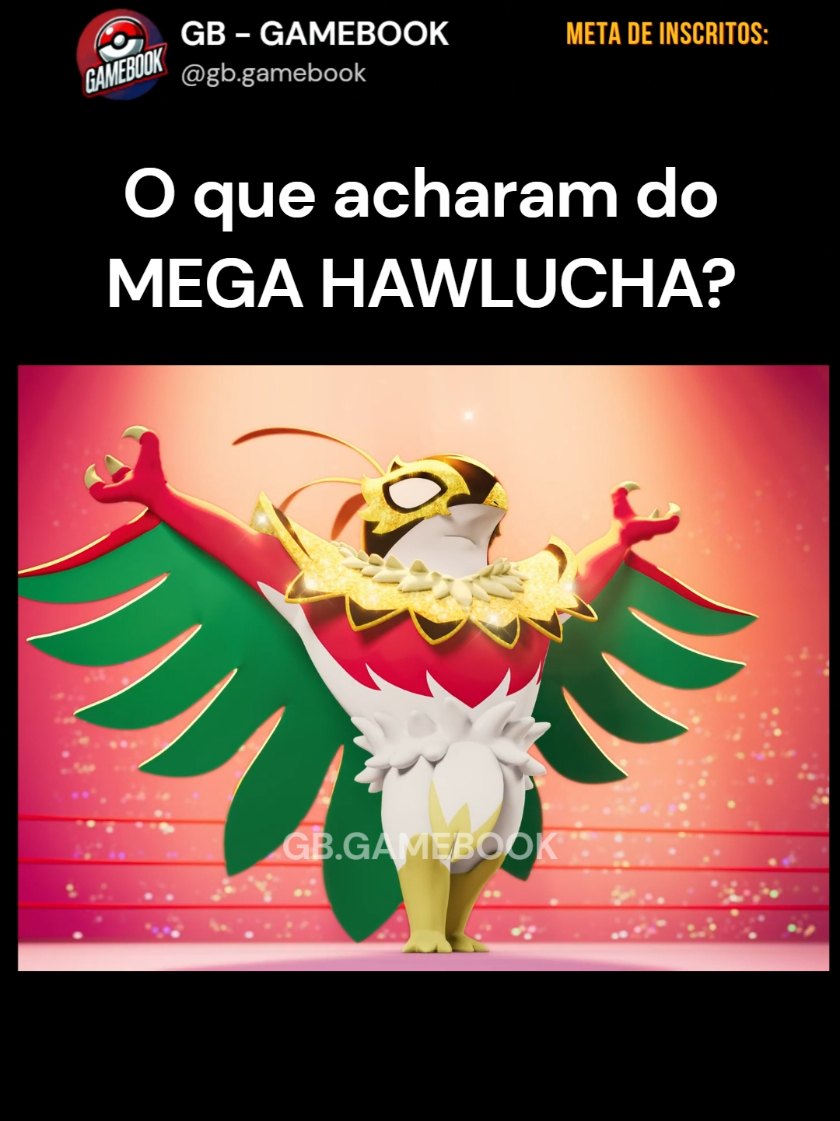 Mega Mucha Lucha (quem lembra? kkkk) Mega Hawlucha #Pokemon #pokemonmemes #mehahawlucha #hawlucha #muchalucha 