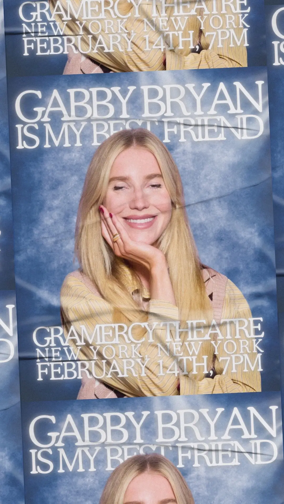 What if we kissed on Valentines Day at Gramercy Theatre 🥹  tix in bio 