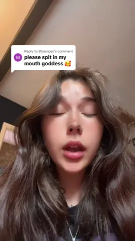 Replying to @Blueviper love too #joi #spitok #spit 