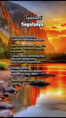 Syukuri Segalanya...  #capcut 