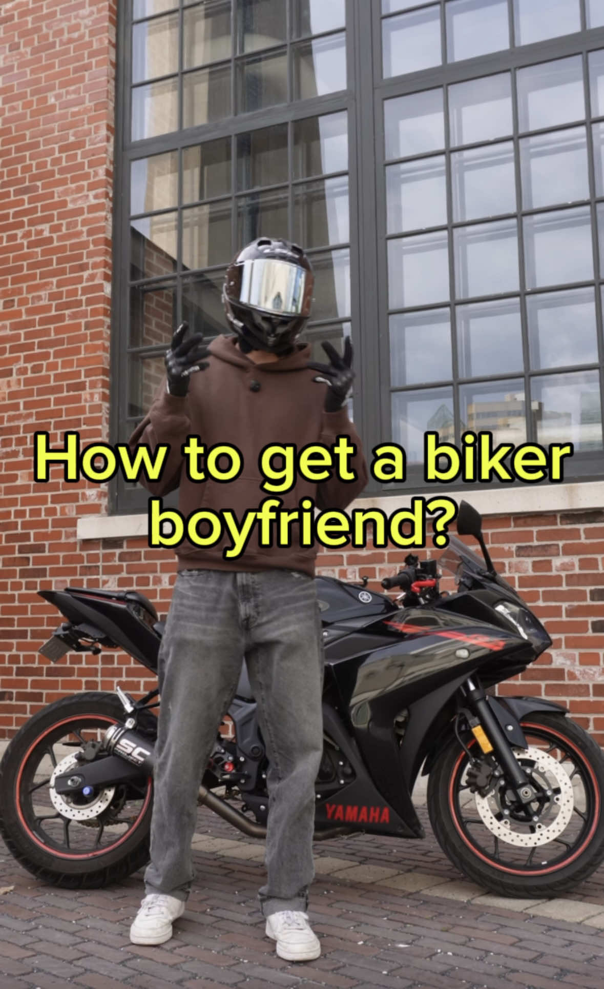 How do you get a biker boyfriend?  #biketok #bikerboy #mototok #BookTok #motorcycle 