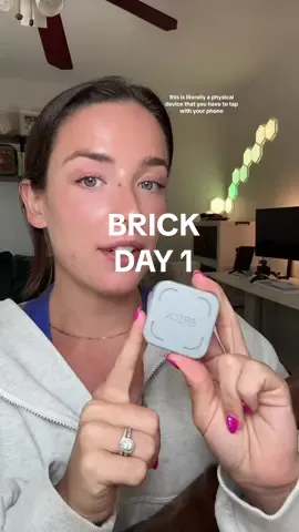 I hoping this works!! @GetBrick #brick #digitaldetox #productivitytools 