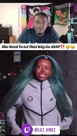 She Need To Let That Wig Go ASAP‼️🤣🤣 #druski #couldabeenrecords #wig #hair #army 