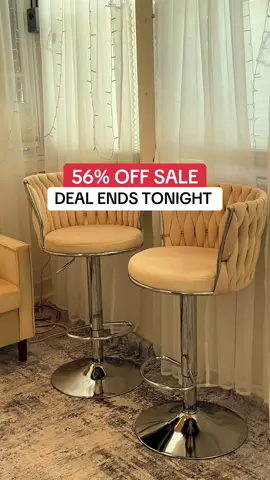 56% OFF these best-selling velvet stools. Tap cart & grab yours. #tiktokshopcreatorspicks #labordaysale #tiktokshopbacktoschool #homedecor #tiktokshopfinds 