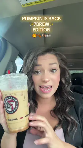 MY FAV SEASON IS UPON US!!!!!! @7brewcoffee #sevenbrewcoffee #7brew #7brewcoffee #7brewenergy #pumpkin 