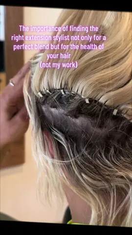 Research is key 🔑 @Invisible Bead Extensions®  #hair #hairextensions #fyp #hairtransformation  #fail 