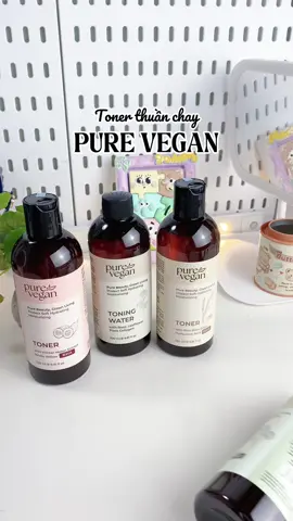 Toner thuần chay zá siu học sinh sinh viên mà ngại j ko múc thử #myphamvegan #purevegan #toner #thuanchay 