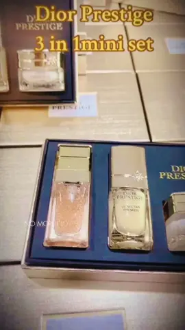 Set of 3 Dior Presting Creams (La Cream 5ml + La Micro Serum 5ml + Le Nectar Premier Serum 5ml) C_TN - Dior Prestige mini set 3 in 1 La premier 5ml La Serum 5ml La creme 5ml Onni Beauty Skin Care & Cosmetics #fyp #makeup #tiktokshop