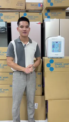 Máy lọc nước tạo kiềm Trim ion Ti-9000 bản nội địa Nhật, điện 100 V. #locnuoctaokiem #maylocnuoc #ionkiem 