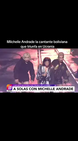 Michele Andrade es cantante de Bolivia 