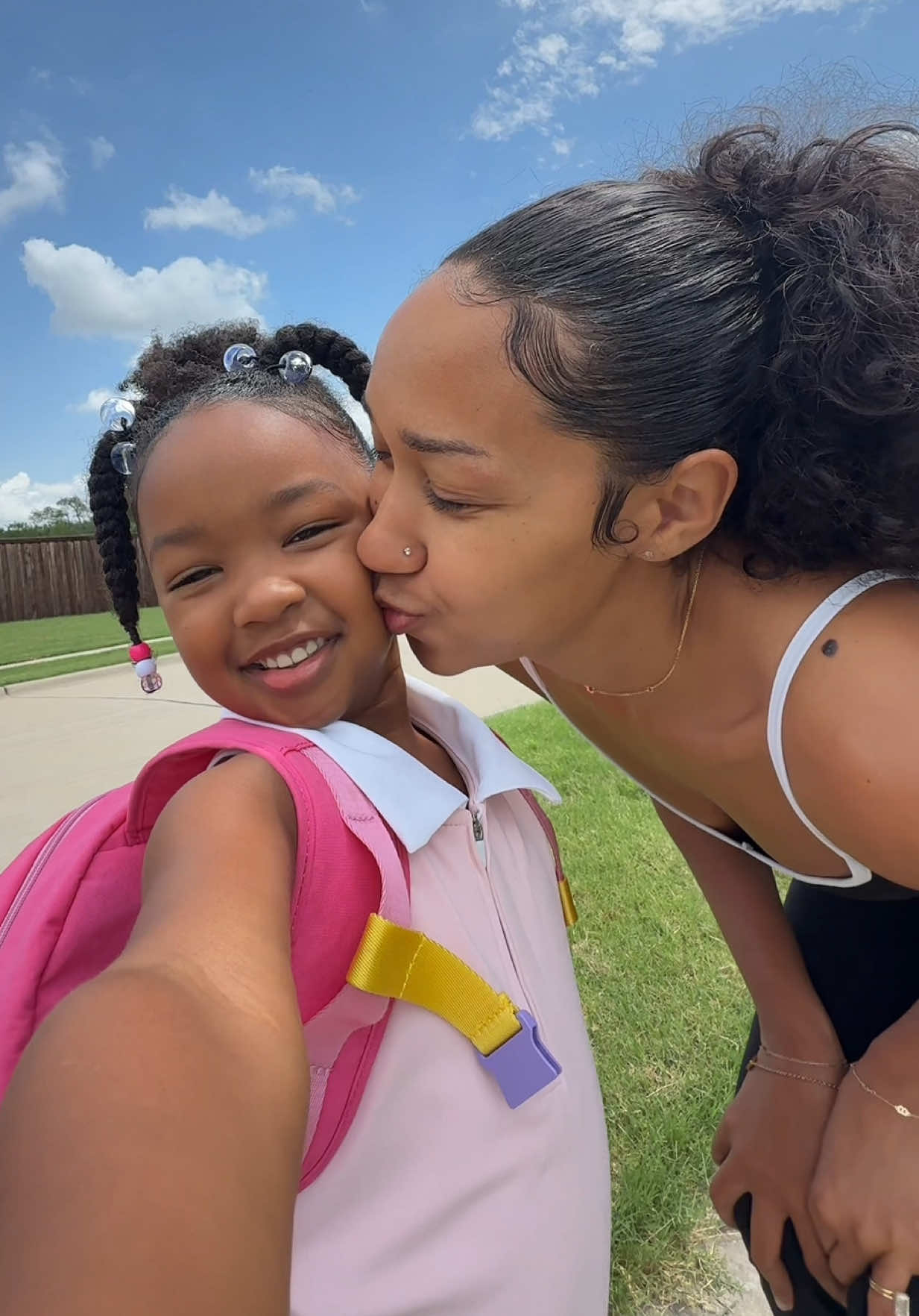 Watch out school, here comes Nyla B! #CheeriosPartner Even though it is a new routine for our girl she's making it all happen, starting with a bowl of @cheerios! It's a great start to our day and a snack for later! Check out http://Cheerios.com for more flavors and your retailers near you!