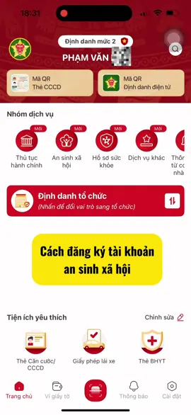 Cách đăng ký tài khoản an sinh xã hội để nhận 100k do chính phủ tặng mỗi công dân ăn Tết độc lập 2/9 kỷ niệm 80 năm dành độc lập ❤️ #tetdoclap #taikhoanansinhxahoi #100k #viral #2025 