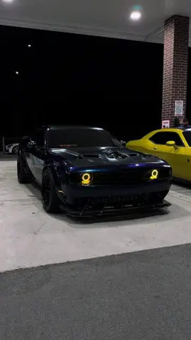Midnight Moves 🖤 #ultrasrt #ultraperformance #dodge #scatpack #hellcat     