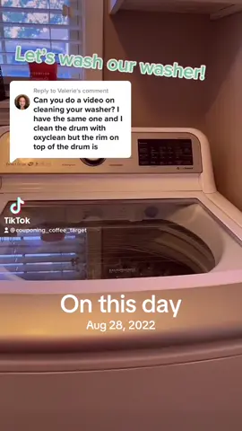 #onthisday DO YOU WASH YOUR WASHER? #laundry #laundryday #clean #laundrytok 