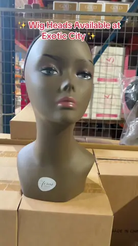 ✨ Wig Heads Available at Exotic City ✨ Best quality for wigs, display & styling 💇‍♀️ Wholesale & retail – stock up today! 📍 Exotic City – Europe’s biggest distributor #ExoticCity #WigHeads #AfroCosmetics #Europe #Wholesale 