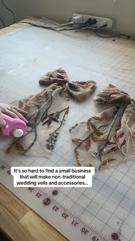 It really is so hard… lucky for you I specialize in non-traditional wedding veils and accessories! Making wedding veils out of floral embroidery fabrics. Helping you escape plain, traditional veils if it’s not your style! All of my veils are made to order based on the fabric, length and comb color chosen. I also have some ready to ship final sale items. Want to order fabric samples before you commit? Check out my individual or package swatch options on my website. Need advice on which of my veils to choose? Send me a message, I’d like to give you some personalized advice!  #e#engagedf#floralveilw#weddingveilnyc #nontraditionalwedding 