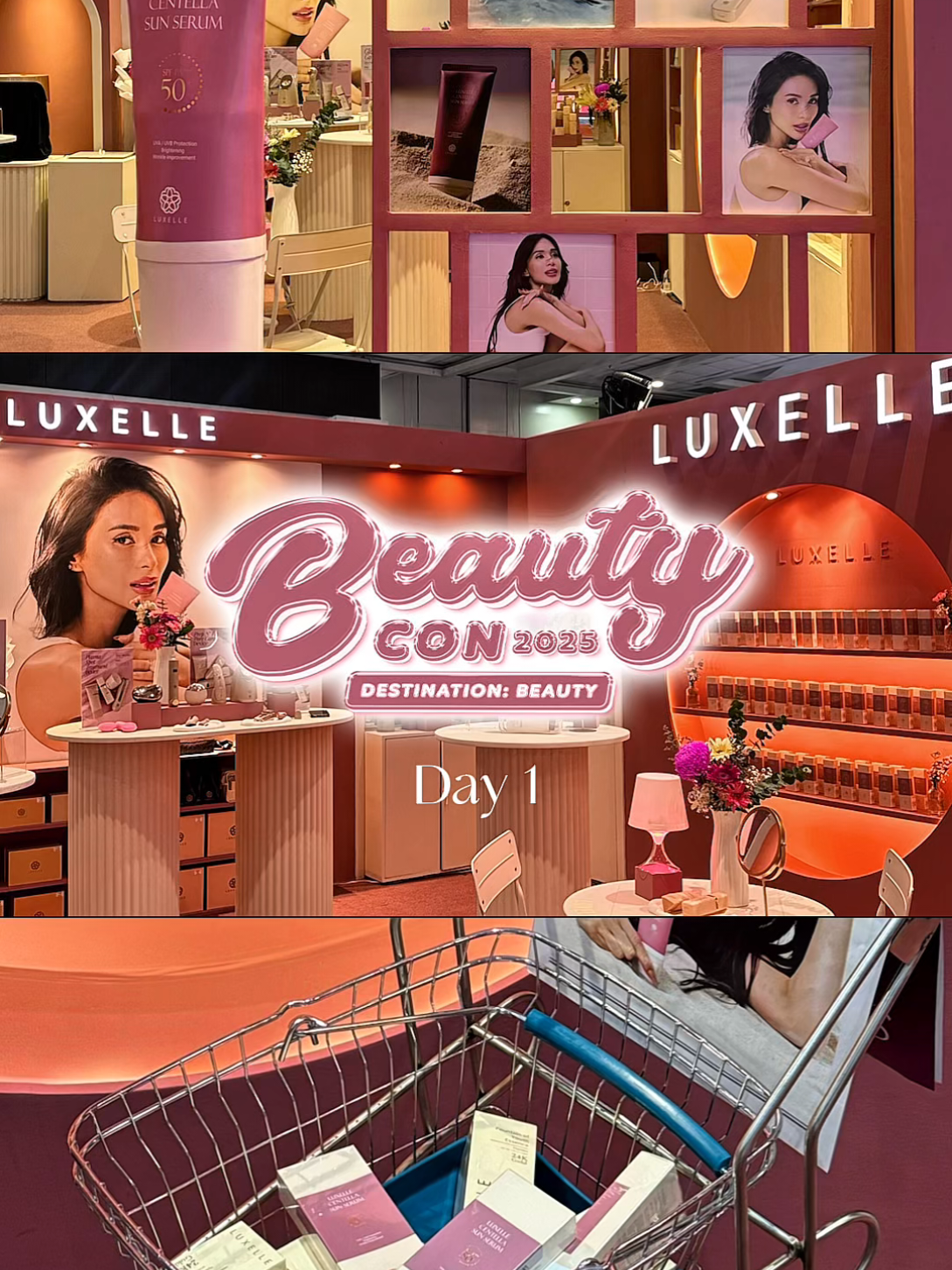 Day 1 @watsonsphilippines   #BeautyCon2025 was a glow fest! 💖 From free Luxelle treats to glowing hauls, the superstar Centella Sun Serum and our skincare must-haves were the main event. 🌟 Missed today? Don’t worry, we’re just getting started. Catch us at the Skin Category section until Aug 31 at SMX Convention Center! #DewyGlowProtection #ExperienceLuxelle #skincare 