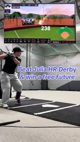 I’ll tag winners in the comments! #demarini #softball #future #giveaway #hrderby @DeMarini Sports @hittraxofficial 