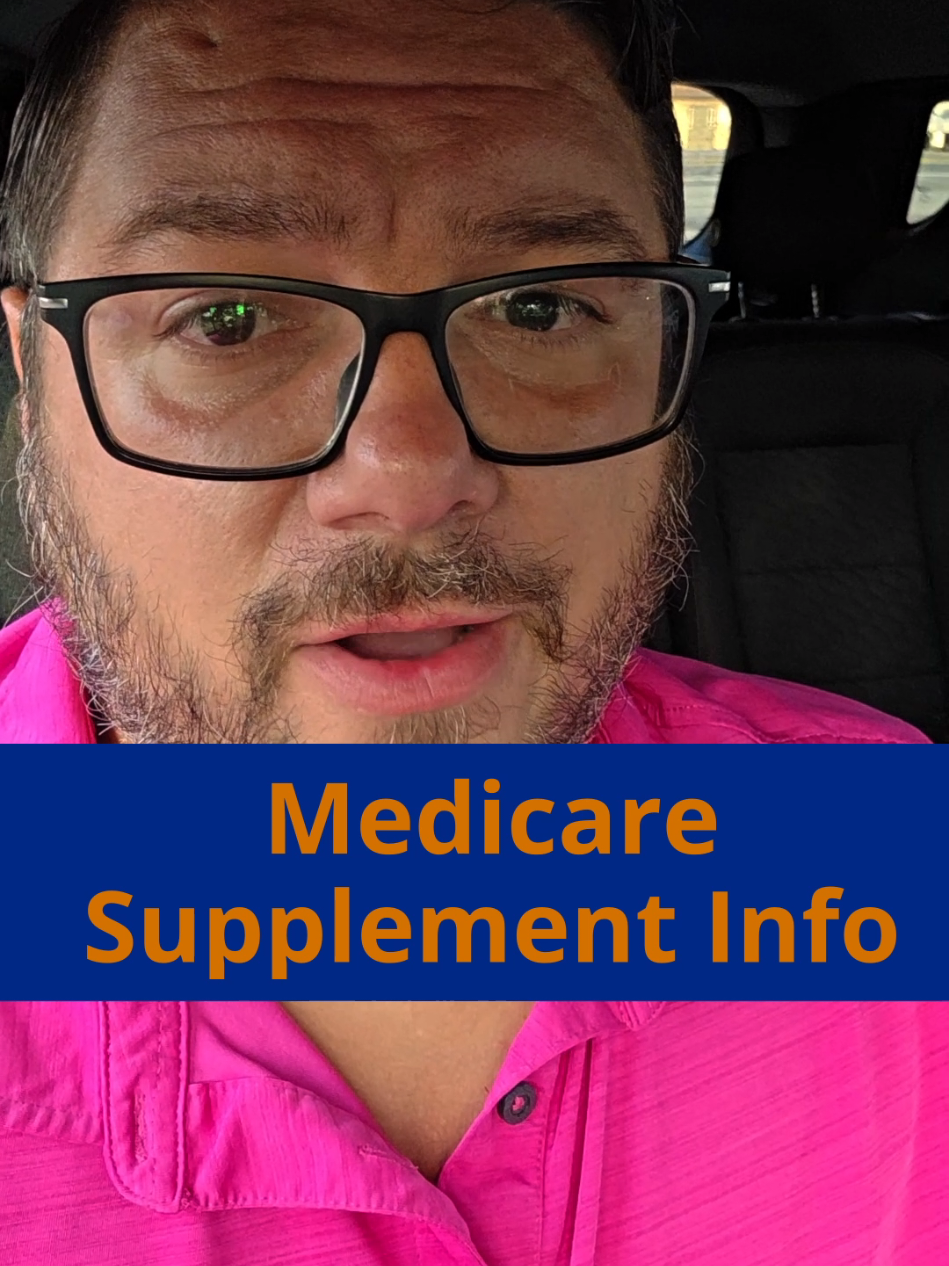 Medicare Supplement Info! #medicare #senior #retirement #fyp #foryou 