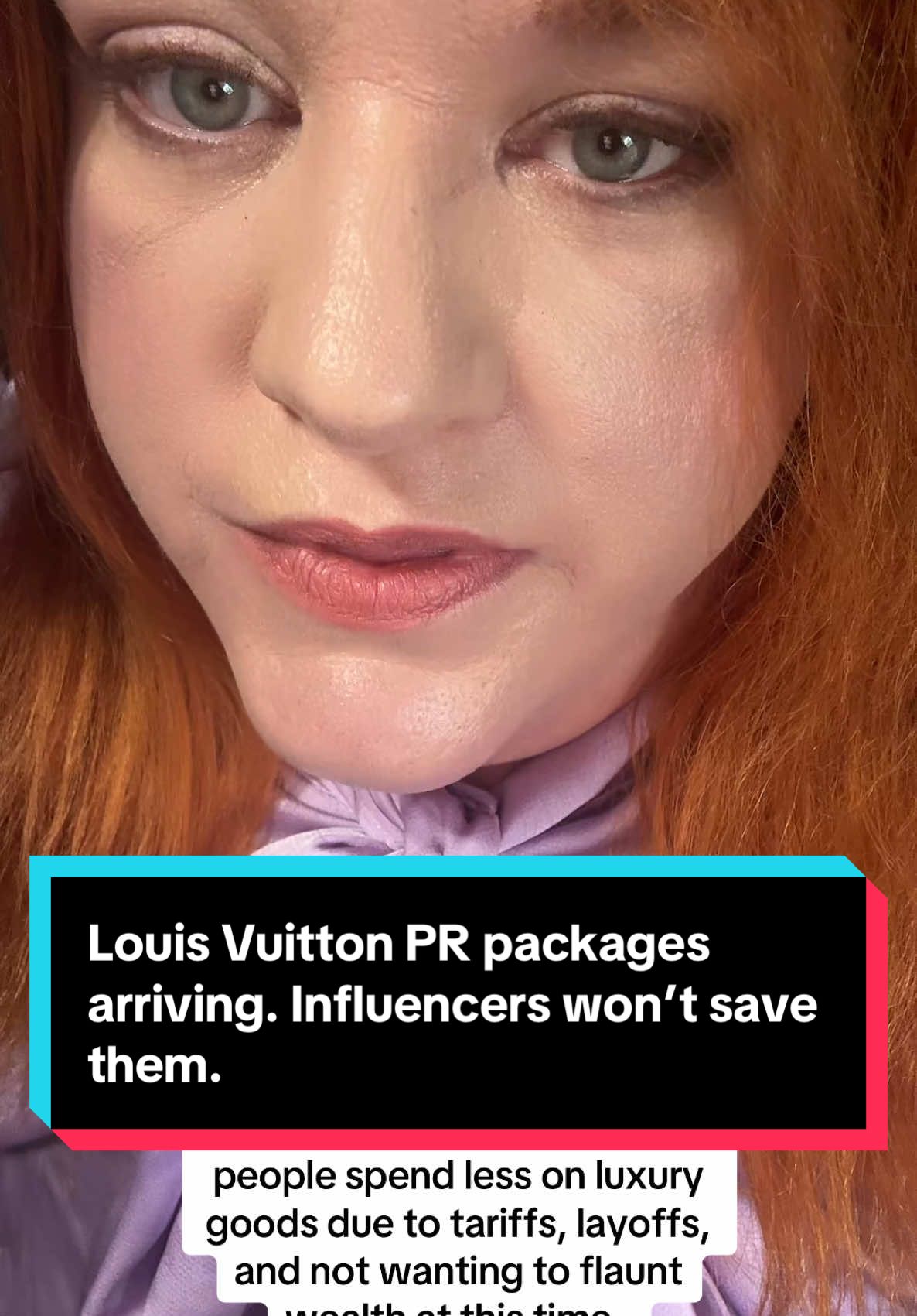 Louis Vuitton has started sending out their cosmetic PR to influencers. I think the cosmetic launch is to write off on taxes as a loss as we continue into a recession and people spend less on luxury goods due to tariffs, layoffs, and not wanting to flaunt wealth at this time.  #louisvuitton #lv #louis #vuitton #lvcosmetics #brandlaunch #recessionindicator #writeoff #taxes #tarriffs #silentluxury #flop #notworthit #spendless #projectpan #patmcgrath #poormarketing #marketing #campaign #influencer #marketingfail 