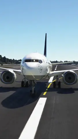 Lufthansa B737Max8 takes off from Heathrow Airport#aviation #airplane #flight 
