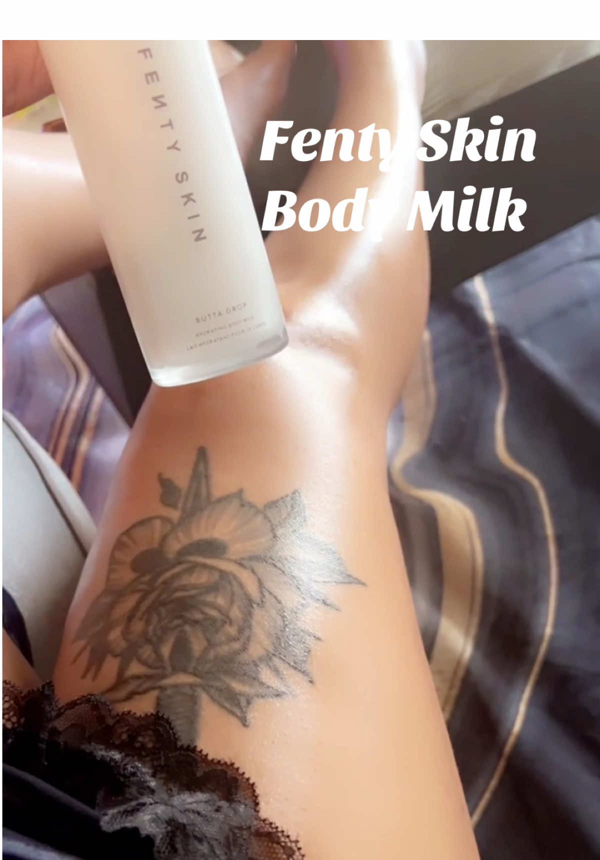 Fenty Skin Body Milk Have my skin looking like milk #fentyskin #fenty #bodymilk #fentybeauty #fentybodymilk #tiktokshoplabordaysale 
